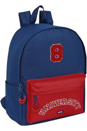 Safta Laptoptasche Laptoptasche University Rot Marineblau 31 x 40 x 16 cm - Verkäufer: woolloom