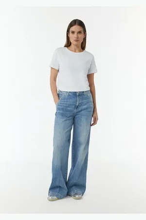 Comma, 5-Pocket-Jeans Jeans mit Wide Leg Waschung - Verkäufer: s.Oliver