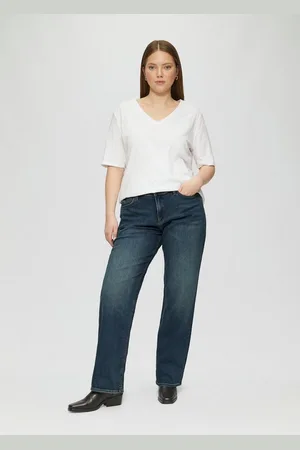 QS by s.Oliver 5-Pocket-Jeans Jeans Catie / Slim Fit / Mid Rise / Straight Leg - Verkäufer: s.Oliver