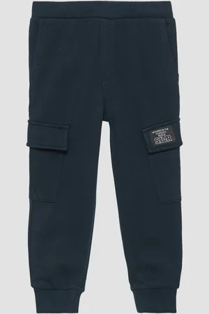 QS by s.Oliver Leggings Jogpants aus Sweat mit Cargotaschen Rippbündchen - Verkäufer: