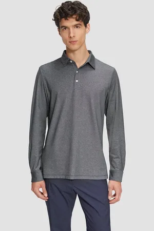 QS by s.Oliver Langarmshirt Langärmeliges Poloshirt aus feinem Piqué Logo - Verkäufer: s.Oliver