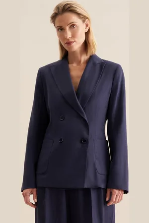 Seidensticker Outdoorbluse Schwarze Rose Blazer Uni