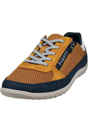 Bugatti Sneaker, Freizeitschuh, Halbschuh, Schnürschuh mit Kontrastbesätzen