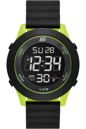 Skechers Chronograph ROSENCRANS SR5246, Quarzuhr, Armbanduhr, Herrenuhr, Silikonarmband, digital, Tag