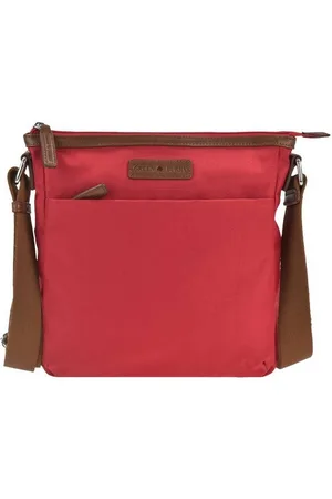 Greenburry Umhängetasche "Iris" Nylon Crossover Bag Crossbag 24x24cm, leicht, kompakt, praktisch, langer Gurt, - Verkäufer: Ordnung und mehr