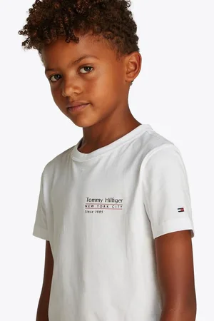 Tommy Hilfiger T-Shirt FLAG FUN TEE SS mit Grafik-Logo
