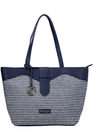 Remonte Shopper, Damen-Henkeltasche, Schultertasche mit Logo-Anhänger