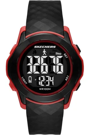 Skechers Chronograph GALLOWAY SR5243, Quarzuhr, Armbanduhr, Herrenuhr, digital, Beleuchtung