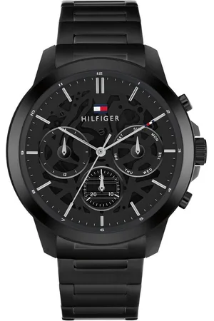 Tommy Hilfiger Multifunktionsuhr HENRY 1710685, Quarzuhr, Armbanduhr, Herrenuhr, Edelstahlarmband, analog