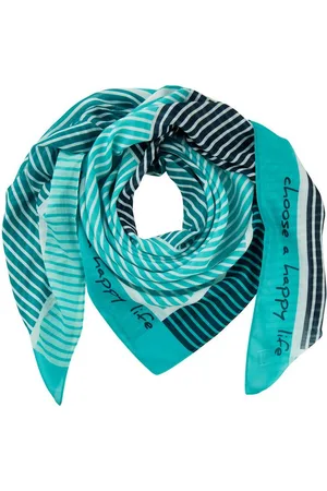 Laura Scott Modetuch, im trendigen Streifen- & Schriftdesign - NEW
