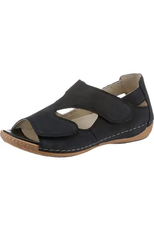 Waldläufer HELIETT Riemchensandale, Sommerschuh, Sandalette, Keilabsatz, mit Rahmennaht, H-Weite