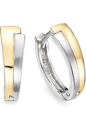 Bruno Banani Paar Creolen Schmuck Geschenk Silber 925 Ohrschmuck Ohrringe