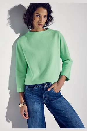 Street one 3/4-Arm-Shirt 3/4 Arm mit feiner Struktur