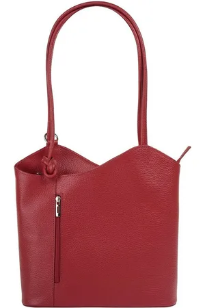 Cluty Cityrucksack, echt Leder, Made in Italy