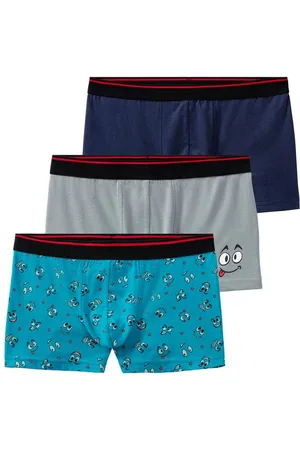 AUTHENTIC LE JOGGER Boxer Boxershorts für Jungen (Packung, 3-St) mit witzigen Print