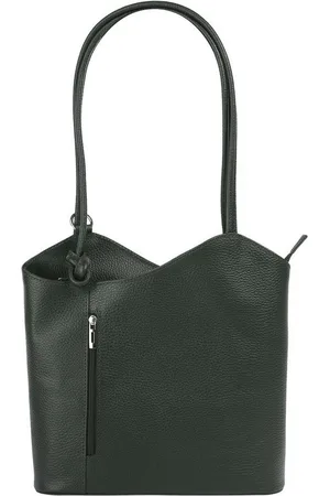 Cluty Cityrucksack, echt Leder, Made in Italy