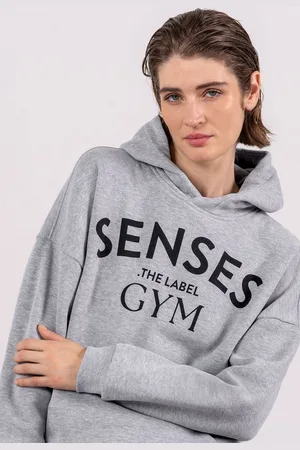 SENSES THE LABEL Kapuzensweatshirt mit Baumwolle