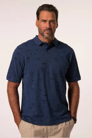 JP 1880 Poloshirt JP 1880 Poloshirt Halbarm Piqué Alloverdruck - Verkäufer: Popken Fashion Group