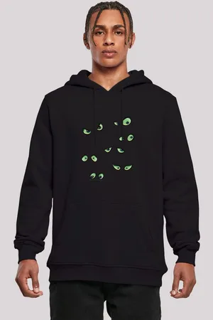 F4NT4STIC Sweatshirt Scooby Doo Scary Eyes Herren,Premium Merch,Slim-Fit,Kapuzenpullover,Bedruckt