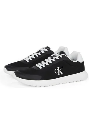 Calvin Klein 3 EVA RUNNER MESH Sneaker, Freizeitschuh, Halbschuh, Schnürschuh mit Kontrastbesatz