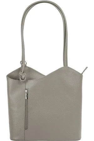 Cluty Cityrucksack, echt Leder, Made in Italy