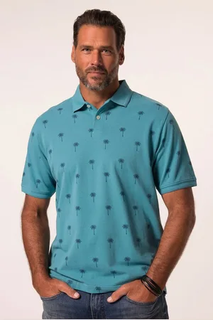JP 1880 Poloshirt JP 1880 Poloshirt Halbarm Piqué Alloverdruck - Verkäufer: Popken Fashion Group