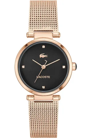 Lacoste Quarzuhr ORBA 2001425, Armbanduhr, Damenuhr, Edelstahlarmband, analog