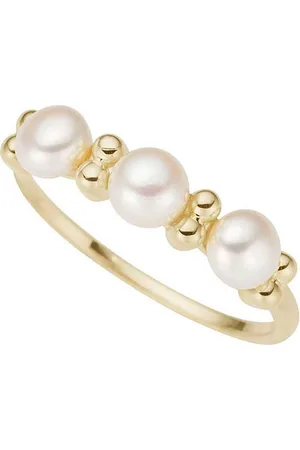 Firetti Fingerring Schmuck Geschenk Gold 333 Damenring Goldring, mit Süßwasserzuchtperle