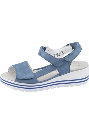 Waldläufer H-MICHELLE Riemchensandale, Sommerschuh, Sandalette, Keilabsatz, mit Luftkammernsohle, H-Weite