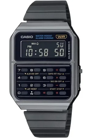 Casio Quarzuhr Unisex-Uhr CA-500WEGG-1BEF Ø 34,4 mm Armbanduhr Edelstahl Grau - Verkäufer: woolloom