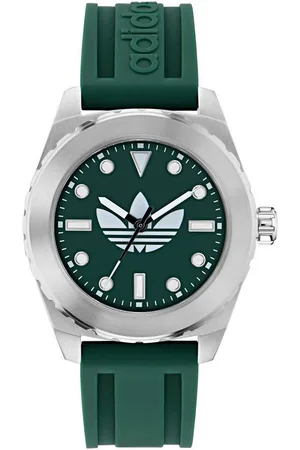 adidas Quarzuhr DISCOVERER ONE AOSY250222I, Armbanduhr, Herren, Damen, Silikonarmband, wasserabweisend bis 5 bar