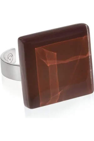 ALEXASCHA Fingerring Statement Ring mit Stein 20mm • größenverstellbar - Verkäufer: