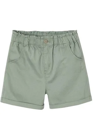 Vertbaudet Shorts Mädchen Shorts mit Dehnbund BASIC Dehnbund - Verkäufer: