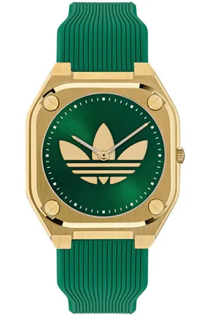 adidas Quarzuhr CITY TECH THIN AOFH250112I, Armbanduhr,Herrenuhr,Damenuhr,Silikonarmband,wasserabweisend bis 5 bar