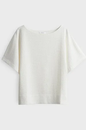 Opus Kurzarmshirt Suppi milk - Verkäufer: Lieblingsstücke