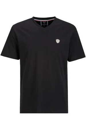 19V69 Italia T-Shirt – Kurzarmshirt mit Logopatch - Verkäufer: Schneider Fashion Store