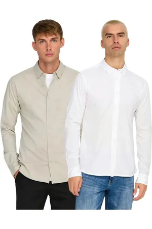 Only & Sons Langarmhemd Slim-Fit Basic Hemd im Doppelpack - Verkäufer: mailopoint