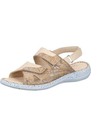 Comfortabel Sandaletten Sandalette aus echtem Leder - Verkäufer: PS shoe fashion GmbH