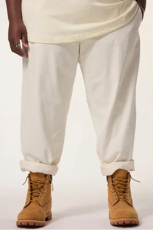 STHUGE Chinohose Bundfaltenhose Tapered Loose Fit bis 72 - Verkäufer: Popken Fashion Group