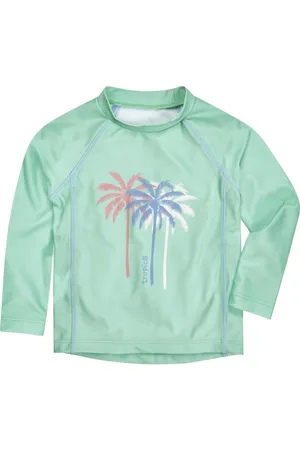 Playshoes Bade-Shirt UV-Schutz Shirt 1/1-Arm Palmen - Verkäufer: Ilse-Moden