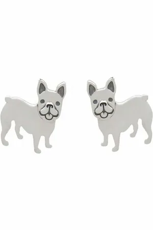Gemshine Paar Ohrhänger FRENCH BULLDOG, Europäischer Schmuck: Qualität liebevoll hergestellt. - Verkäufer: GoJungo GmbH