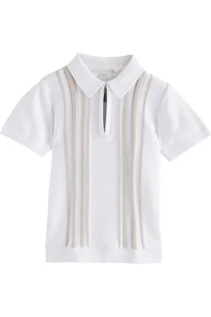 Next Poloshirt Strick-Poloshirt mit RV-Kragen 100 % Baumwolle (1-tlg) - Verkäufer: Germany GmbH