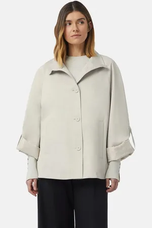 Comma, Kurzjacke Jacke in A-Shape mit Ärmel-Aufschlag - Verkäufer: s.Oliver