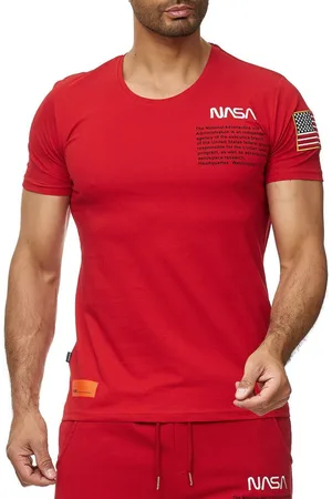 Redbridge T-Shirt mit Brustprint – Rundhals, Regular Fit, 100 % Baumwolle - Verkäufer: ChillDeal