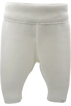 maximo Stoffhose GOTS BABY GIRL-Strickhose Muschelkante LL, einfarbig - Verkäufer: Strickmoden Bruno Barthel - & CAPO