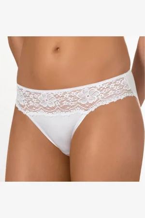 Nina Von C. Slip Millefleurs Jazzpant (44 Weiss) - Verkäufer: Emma Dessous
