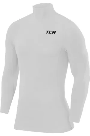 TCA Funktionsshirt Herren Kompression Langarm Thermo Oberteil XL - Weiss (1-tlg) - Verkäufer: SellerX Commerce