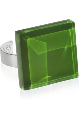 ALEXASCHA Fingerring Statement Ring mit Stein 20mm • größenverstellbar - Verkäufer: