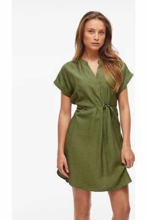 VILA Minikleid VICLO S/S SHORT DRESS - NOOS