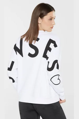 SENSES THE LABEL Sweater mit überschnittenen Schultern